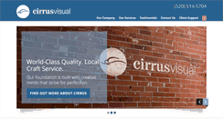 Desktop Screenshot of cirrusvisual.com